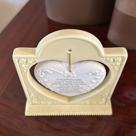 Enesco *VINTAGE* 1997 Precious Moments “Smiles of Friendship” Swinging Heart - Picture 10 of 13